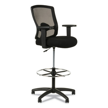 Alera® Alera Etros Series Mesh Stool, Supports Up To 275 Lb, 25.19" To 35.23" Seat Height, Black freeshipping - TVN Wholesale